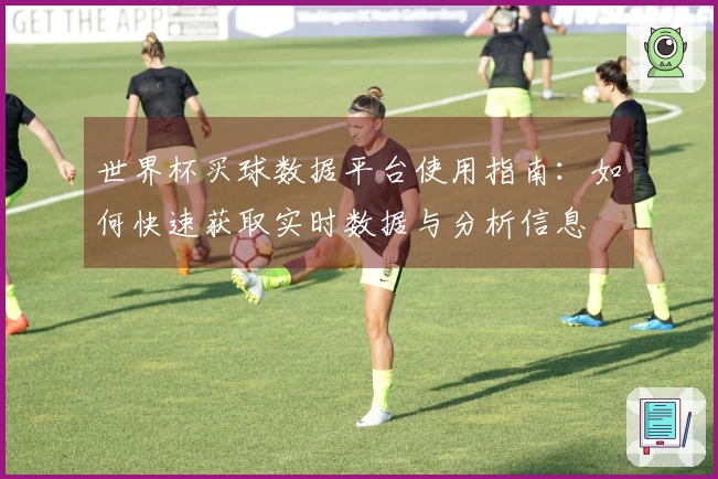 世界杯买球数据平台使用指南：如何快速获取实时数据与分析信息
